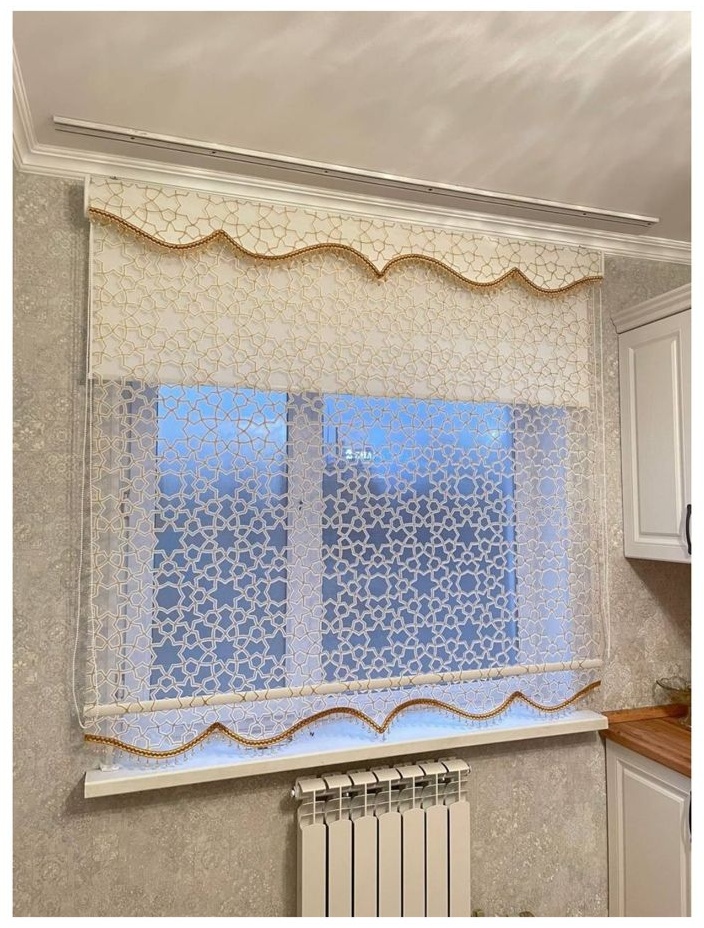 Жалюзи горизонтальные 130x160 см 342543673, ткань