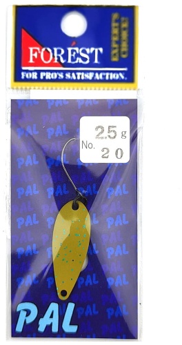 Блесна FOREST Forest Lure Pal 2.5g#, Color 20, Light Pellet 1 шт