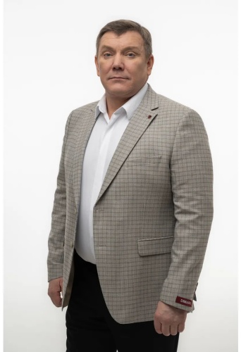 Пиджак однобортный белый