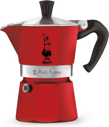 Кофеварка Bialetti 4941 Moka Express Espresso красный