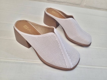 Сабо Fashion белый