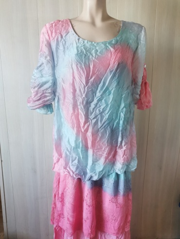 Повседневное платье FASHION розовый