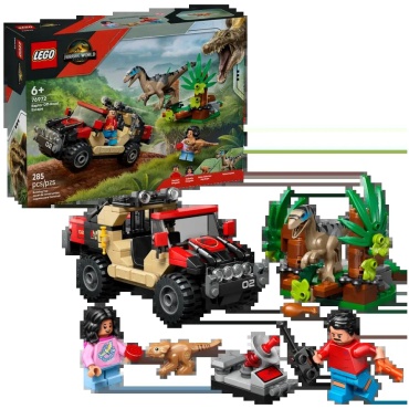 Конструктор Jurassic World 76972_r, деталей 285 шт