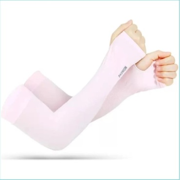Рукав (Нарукавник / Налокотник) с защитой от солнца "Pink" розовый универсальный