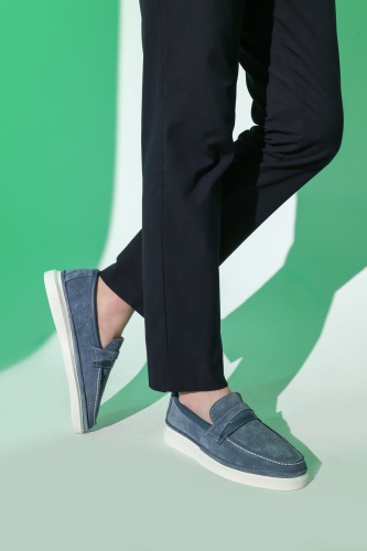 Мокасины FastStep синий