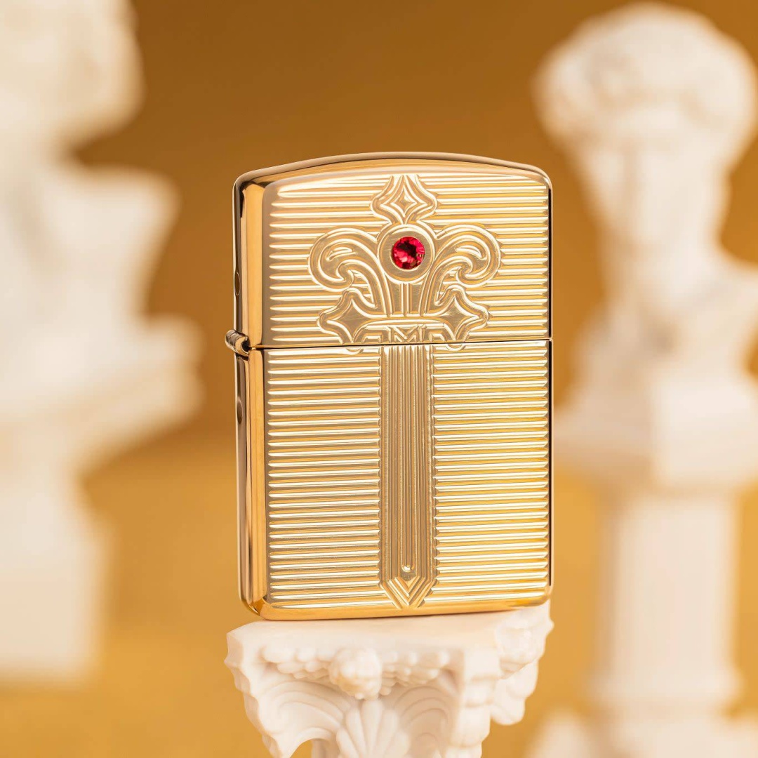 Zippo бензиновая зажигалка Zippo 46737, латунь