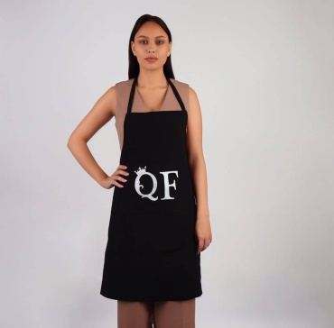 QF фартук черный