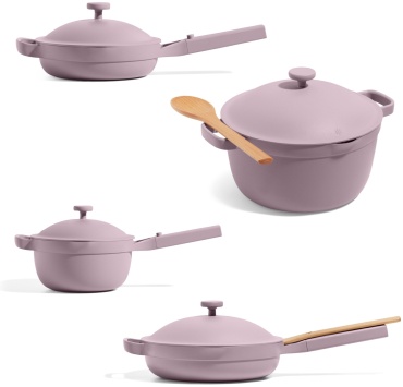 OUR PLACE набор посуды Cookware Set Lavender 4 в 1