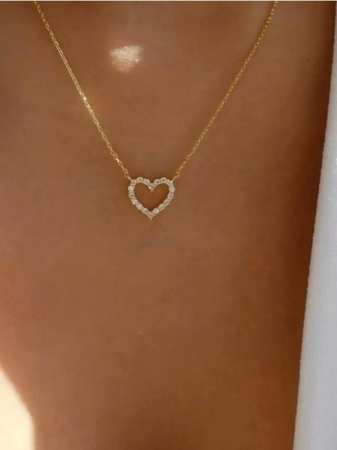 Цепь Stainless Steel длина 45 см титан, медицинская сталь фианит