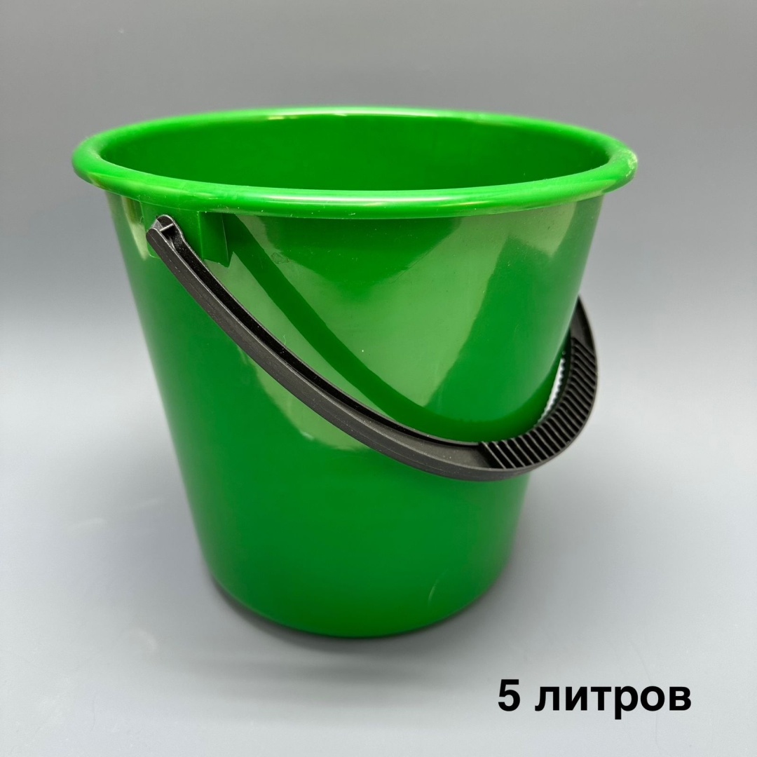 Ведро ГЕЛЬ Зеленое 5 л