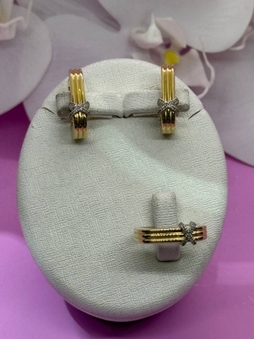SAR JEWELRY Eniram_B_44_058_6904_18 вес 8.5 г золото, бриллиант