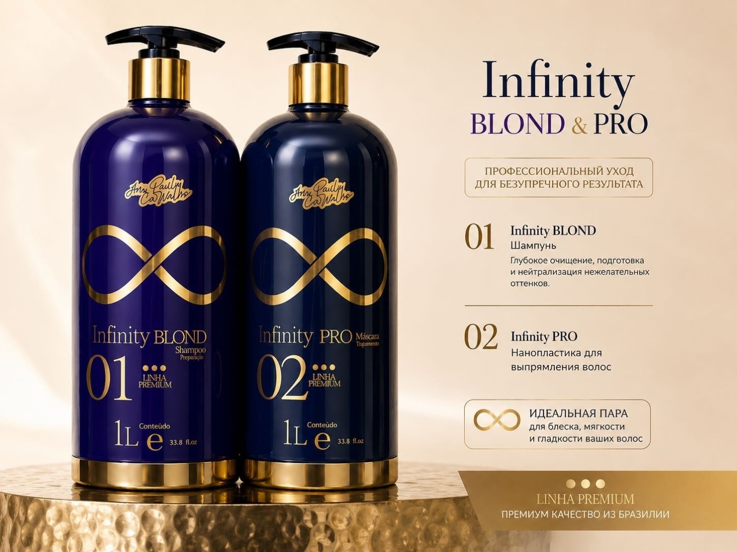 Ana Paula Carvalho состав Infinity нанопластика 1000 мл