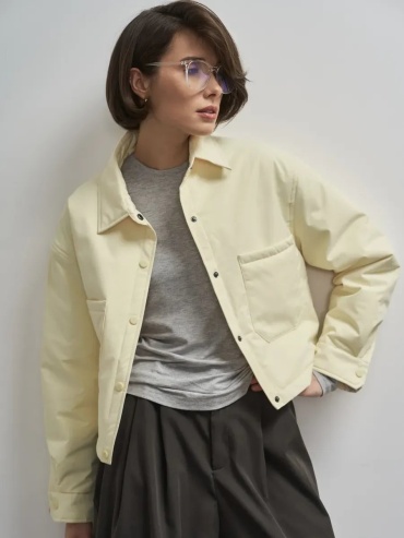 Демисезонная куртка MONAPURE желтый