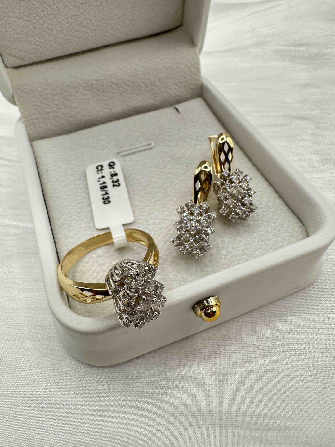 Diamond 747557318 вес 8.32 г золото, бриллиант