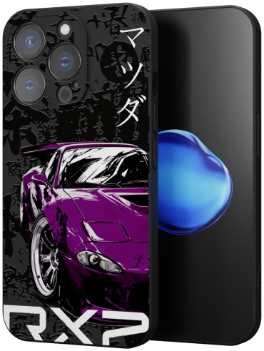 Чехол Mcover для Apple iPhone 15 Pro рисунок