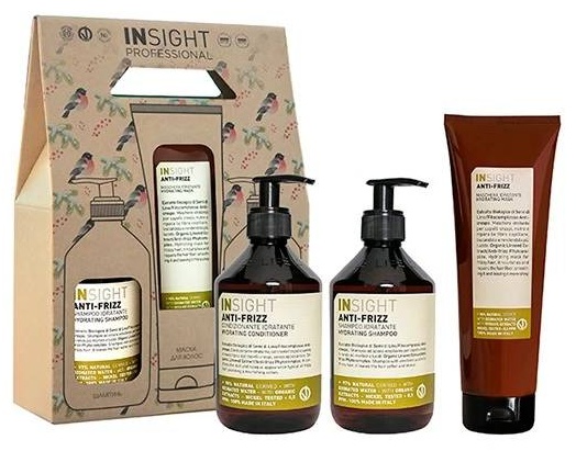 INSIGHT Набор профессиональный Anti-Frizz набор по уходу за волосами для женщин