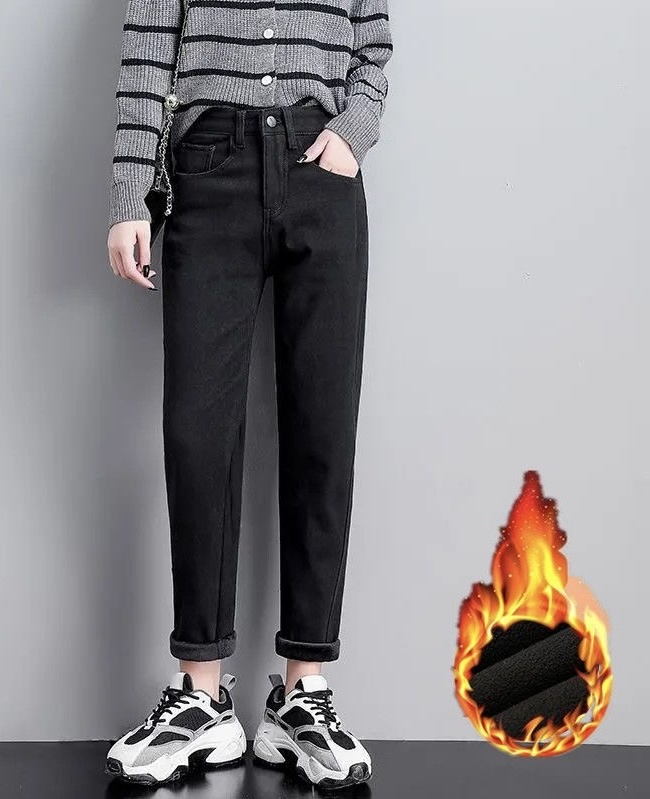 Джинсы джинсы-мом FASHION серый, графит