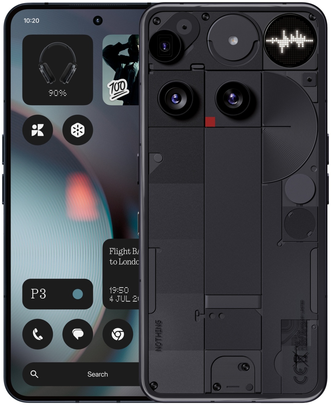 Смартфон NOTHING Phone (3) 16 ГБ/512 ГБ черный