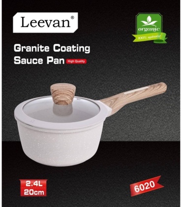 Ковш 2.4 л, Leevan 60206020 гранит