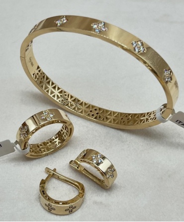 DARI GOLD 3799789 вес 23.79 г золото, фианит