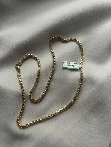 DARI GOLD 5786434 длина 50 см, вес 12.37 г золото, плетение якорное