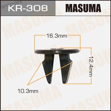MASUMA Клипса Крепежная KR308