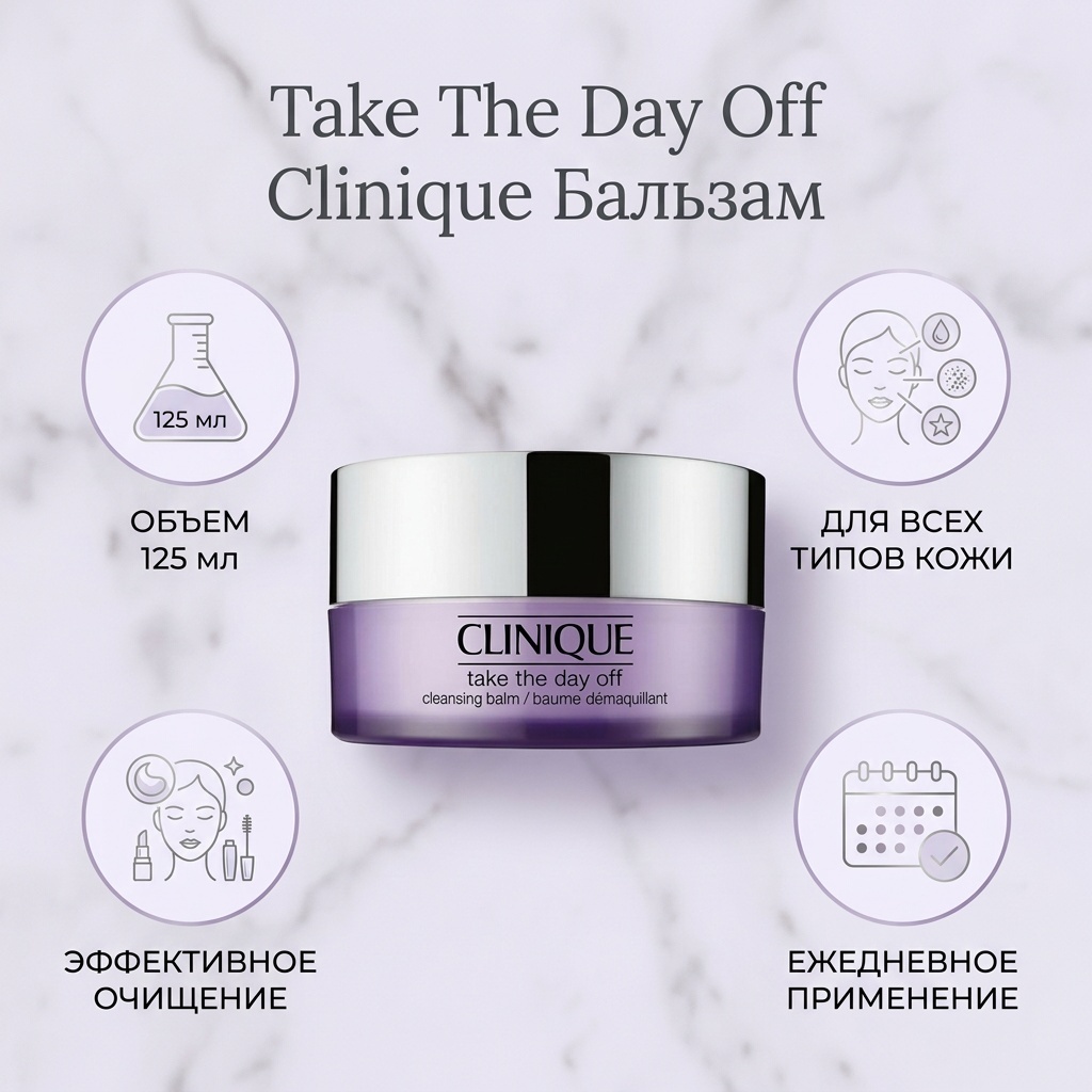 Clinique Take The Day Off бальзам 125 мл