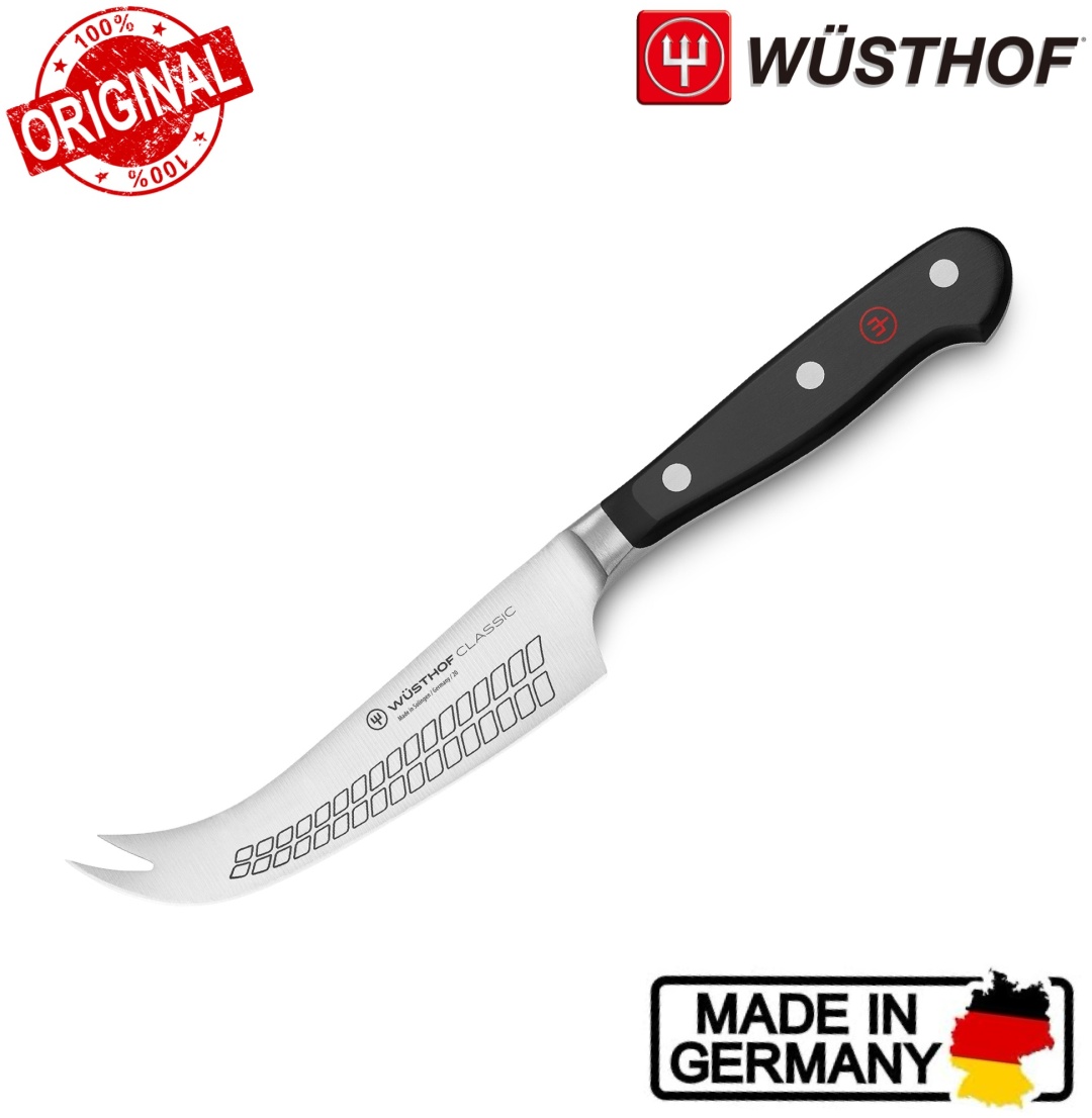 Нож для сыра WUSTHOF Classic Hard Cheese Knife, лезвие: углеродистая сталь 1 шт