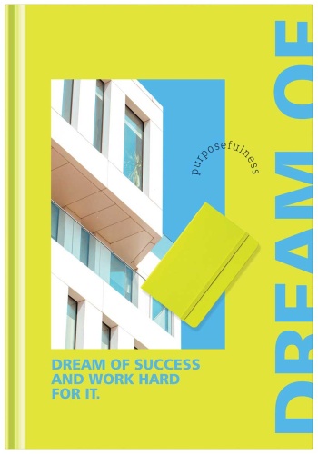Ежедневник BG Dream of, A5, 136 л, желтый