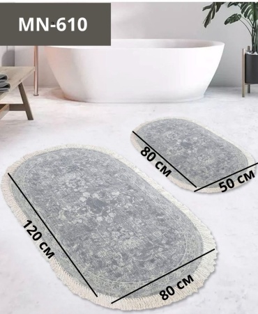 LifeGoods.kz комплект ковриков LG48310 120x80 см, микрофибра, полиэстер