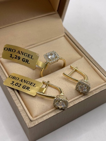 BAQ BRAND 4856321 вес 4.31 г золото, фианит
