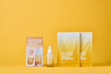 Skin627 ампульная сыворотка Glutathione Niacinamide Ampoule SET-102 мл(1 бутылочка 34 мл+2 пауча-запаски *34 мл) для лица 34 мл