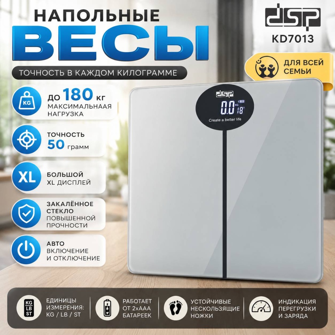 Напольные весы электронные 30408814_569587662 до 180 кг