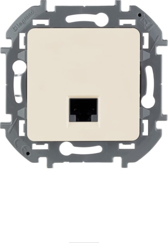 Компьютерная розетка (RJ45) Legrand INSPIRIA, бежевый