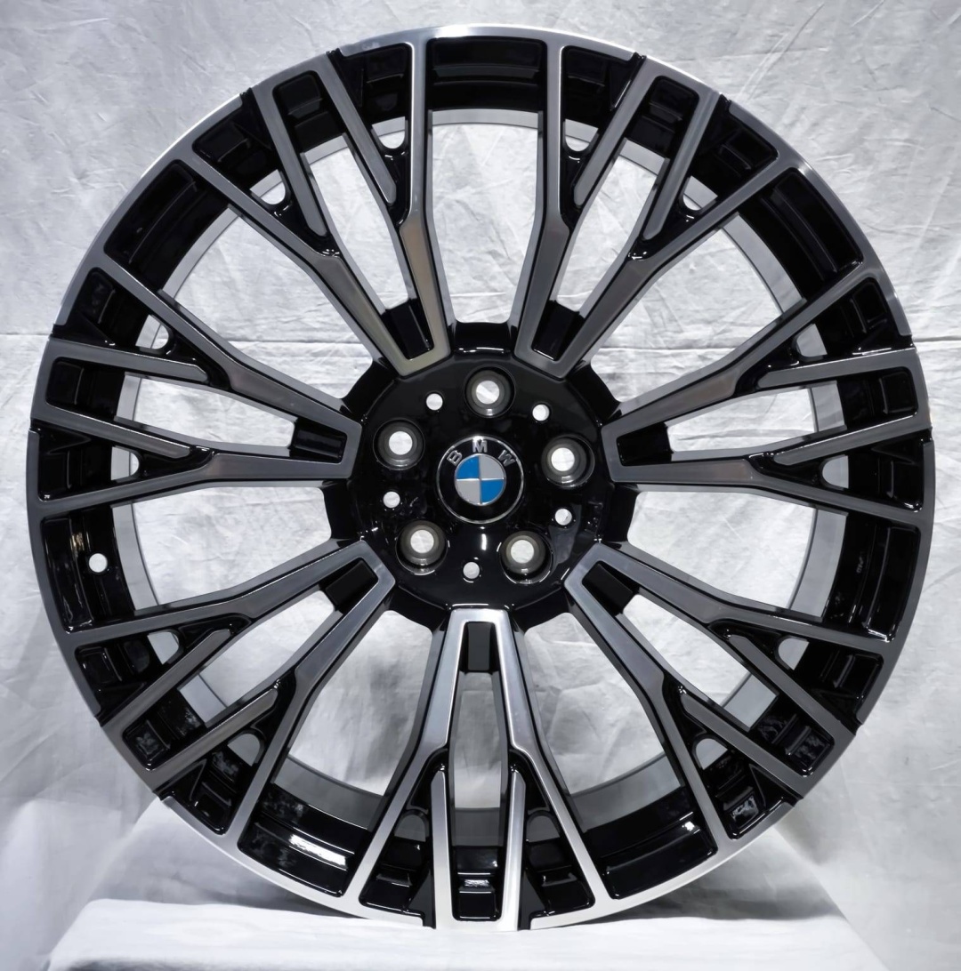 Wheels 3156 9/10.5x20/5x112 D66.6 ET35.4 4 диска черный, серебристый