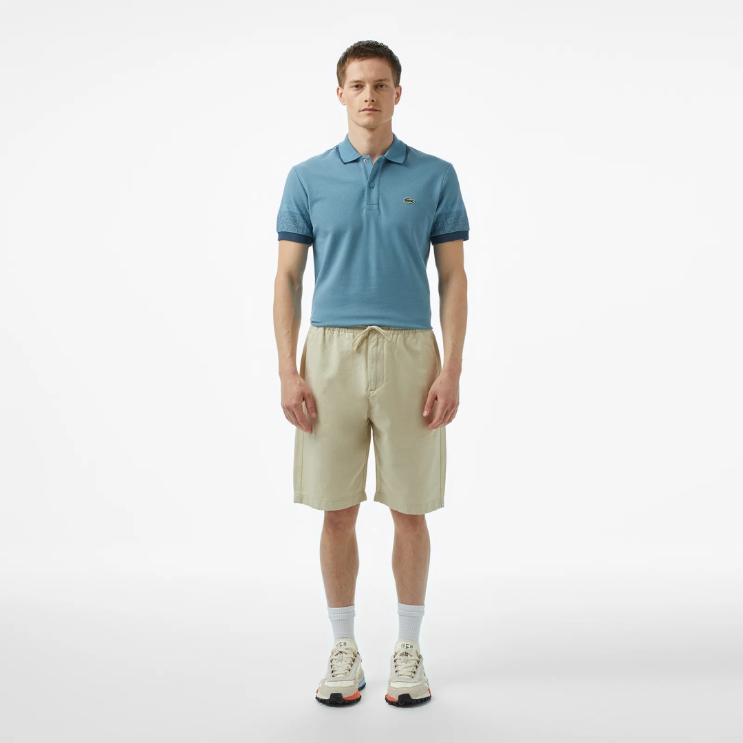 Бермуды LACOSTE бежевый
