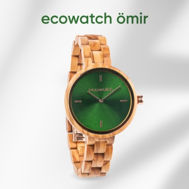 Кварцевые ecowatch ömır green дерево