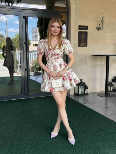 Повседневное платье BELLUCCI молочный