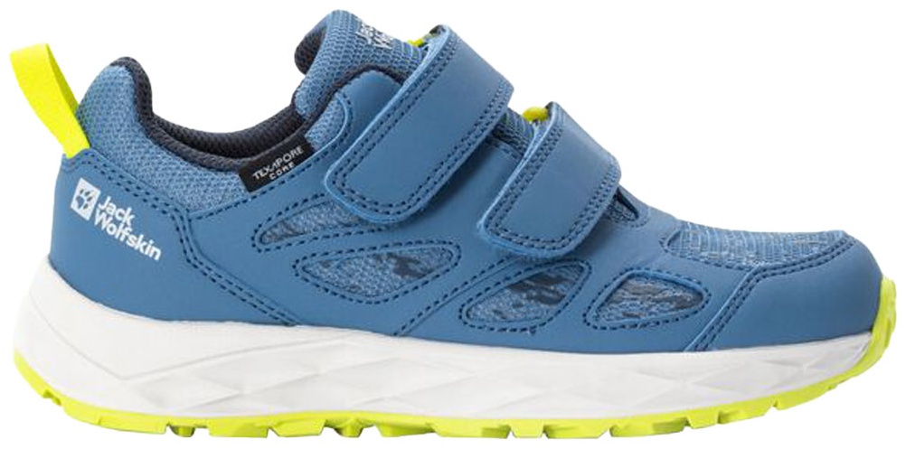 Треккинговые кроссовки Jack Wolfskin голубой, желтый