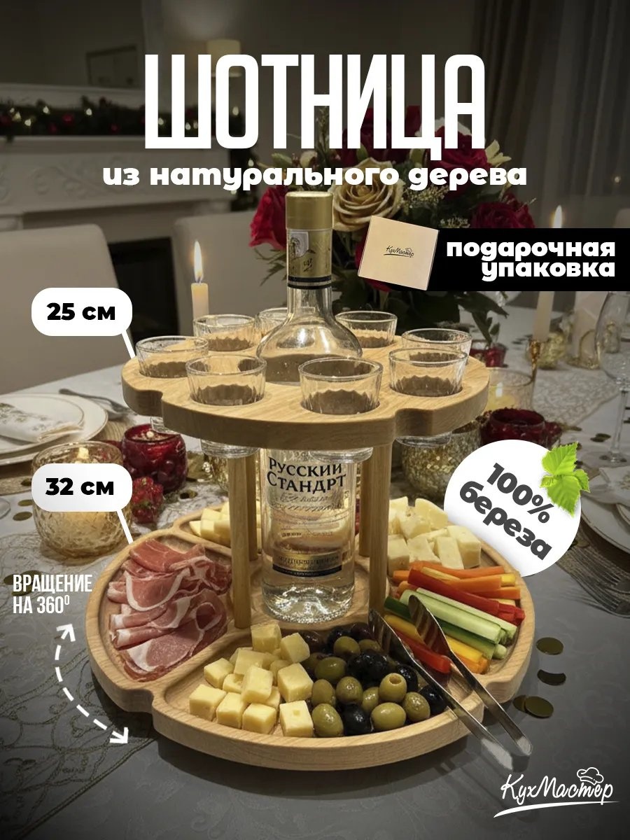 Менажница 789117205 круглая 1 шт
