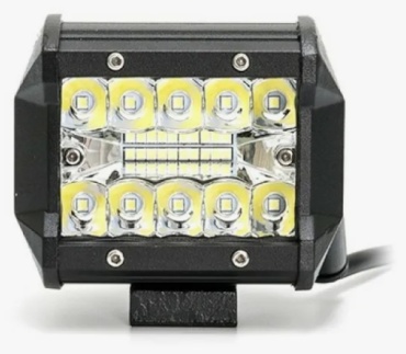 Светодиодная фара 0710 led 121-60w 60 Вт квадратная