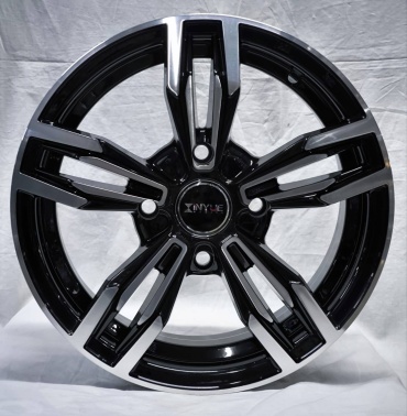 Wheels 5050 5.5x14/4x114.3 D67.1 ET35 4 диска черный, серебристый
