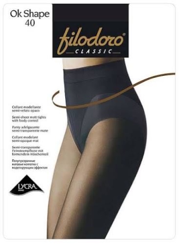 Колготки Filodoro коричневый, капучино