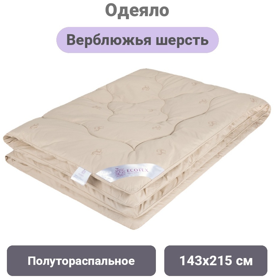 Одеяло Экотекс ООО Караван 401048 143x215 всесезонное