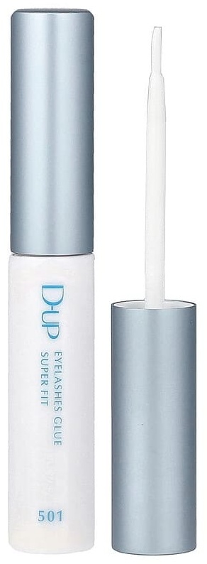D-UP клей для ресниц Super Fit, клей для накладных ресниц, 501 прозрачный каучуковый латексный тип, 5 мл 5 мл