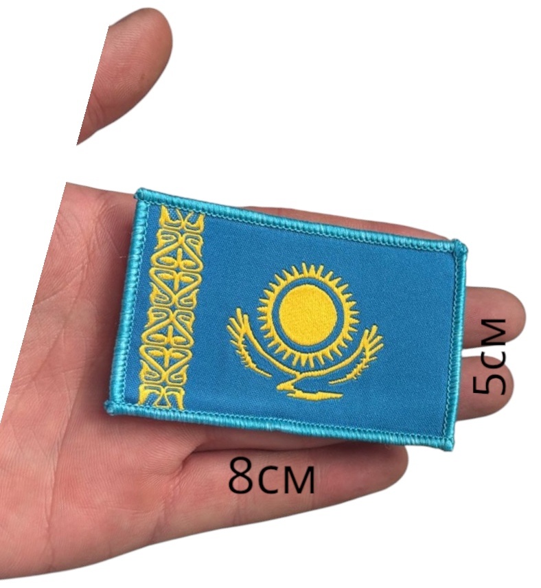 Флаг Шеврон для кимано 8x5 см
