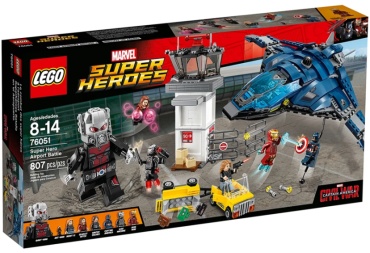Конструктор LEGO Super Heroes 76051, деталей 807 шт