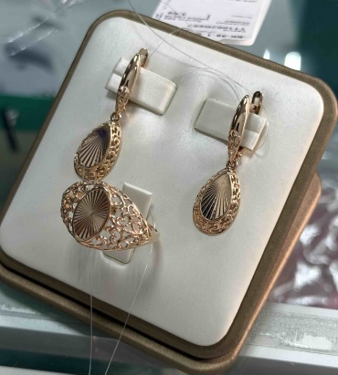 KARATOV 11062В657 Amore gold вес 6.29 г золото, без вставок