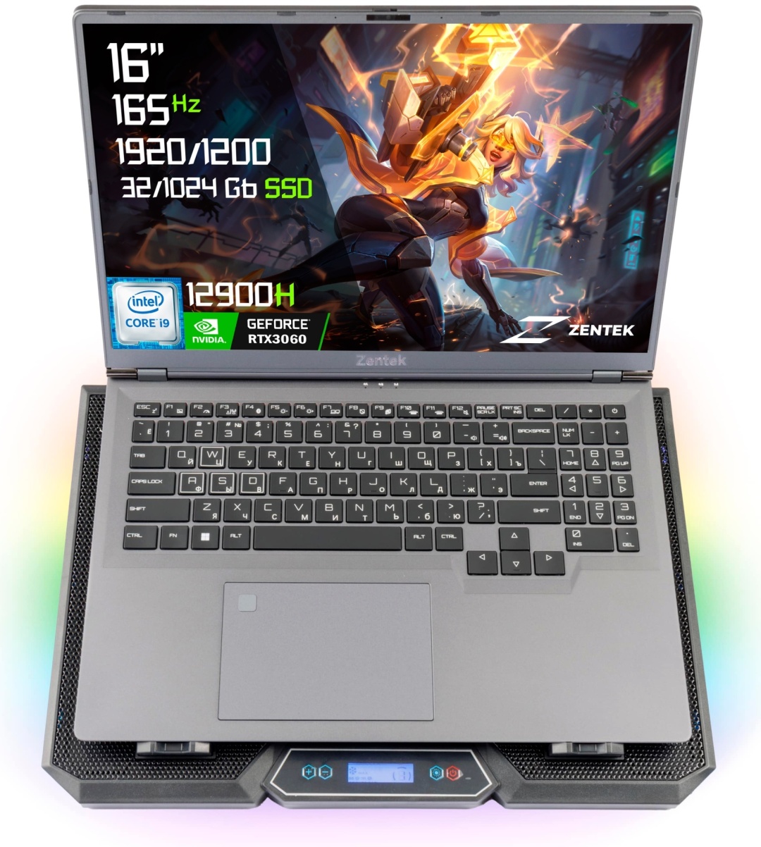 Купить Ноутбук Zentek Unreal I9HQ9 Super 16" / 32 Гб / SSD 1024 Гб ...