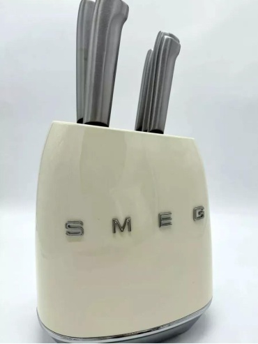 Набор ножей Smeg 11198, лезвие: нержавеющая сталь 6 шт